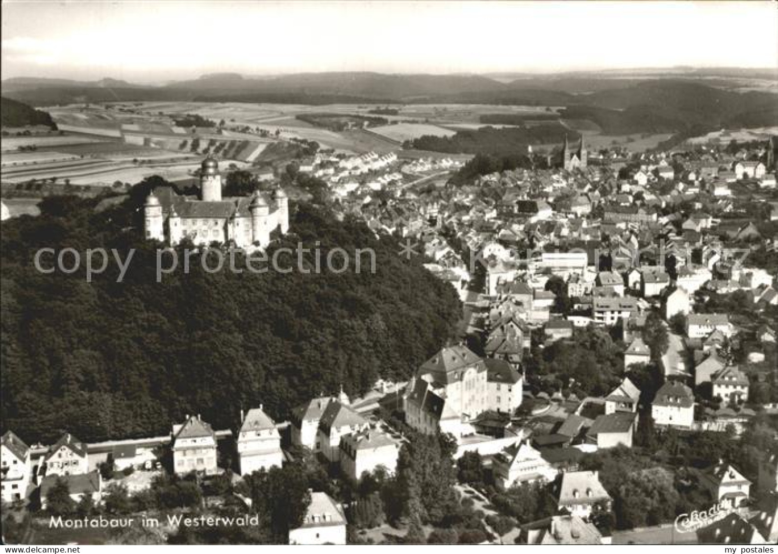 Montabaur Westerwald Fliegeraufnahme