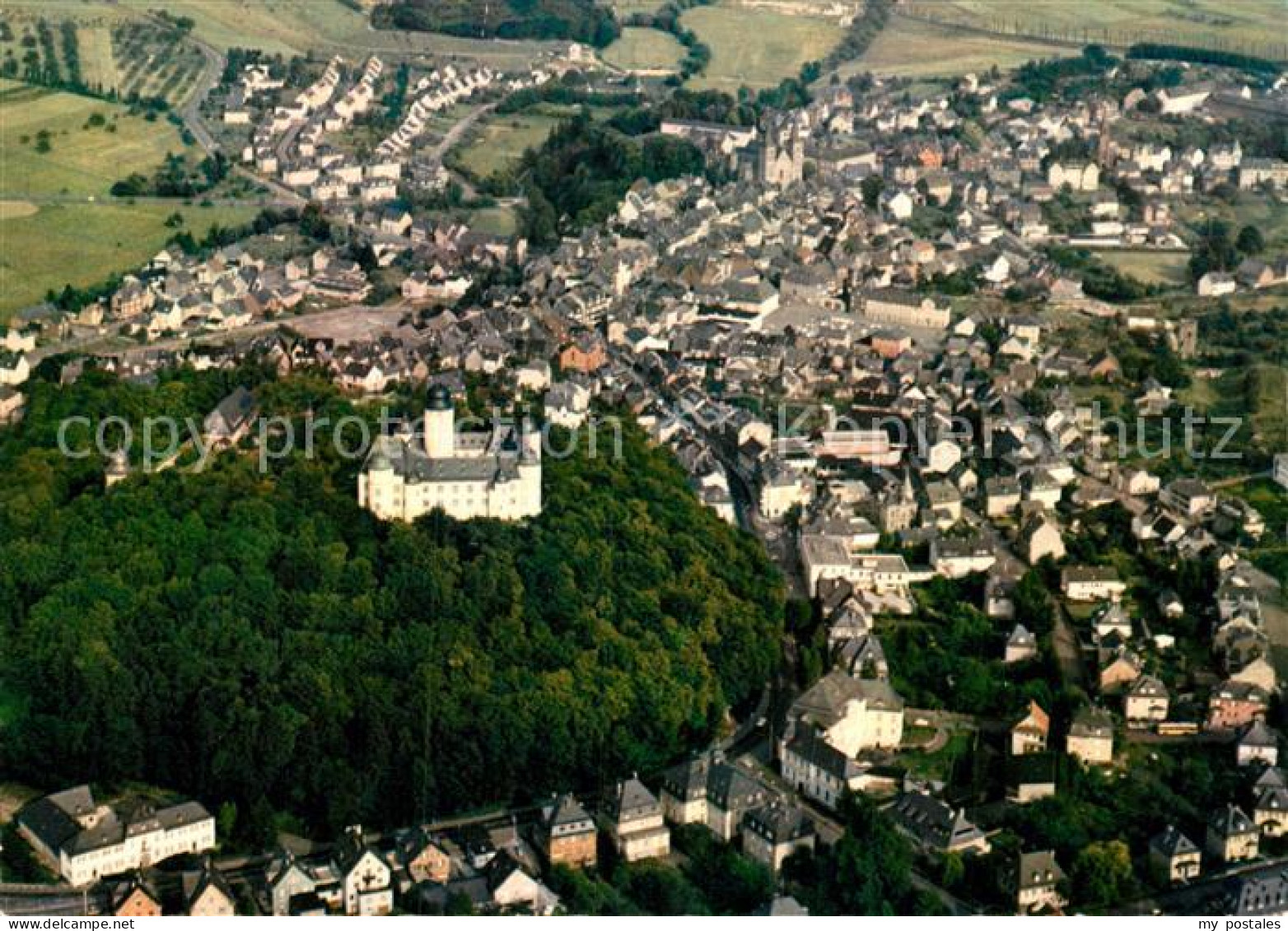 Montabaur Westerwald Fliegeraufnahme
