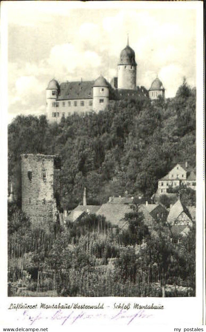 Montabaur Westerwald Montabaur Schloss x 1953