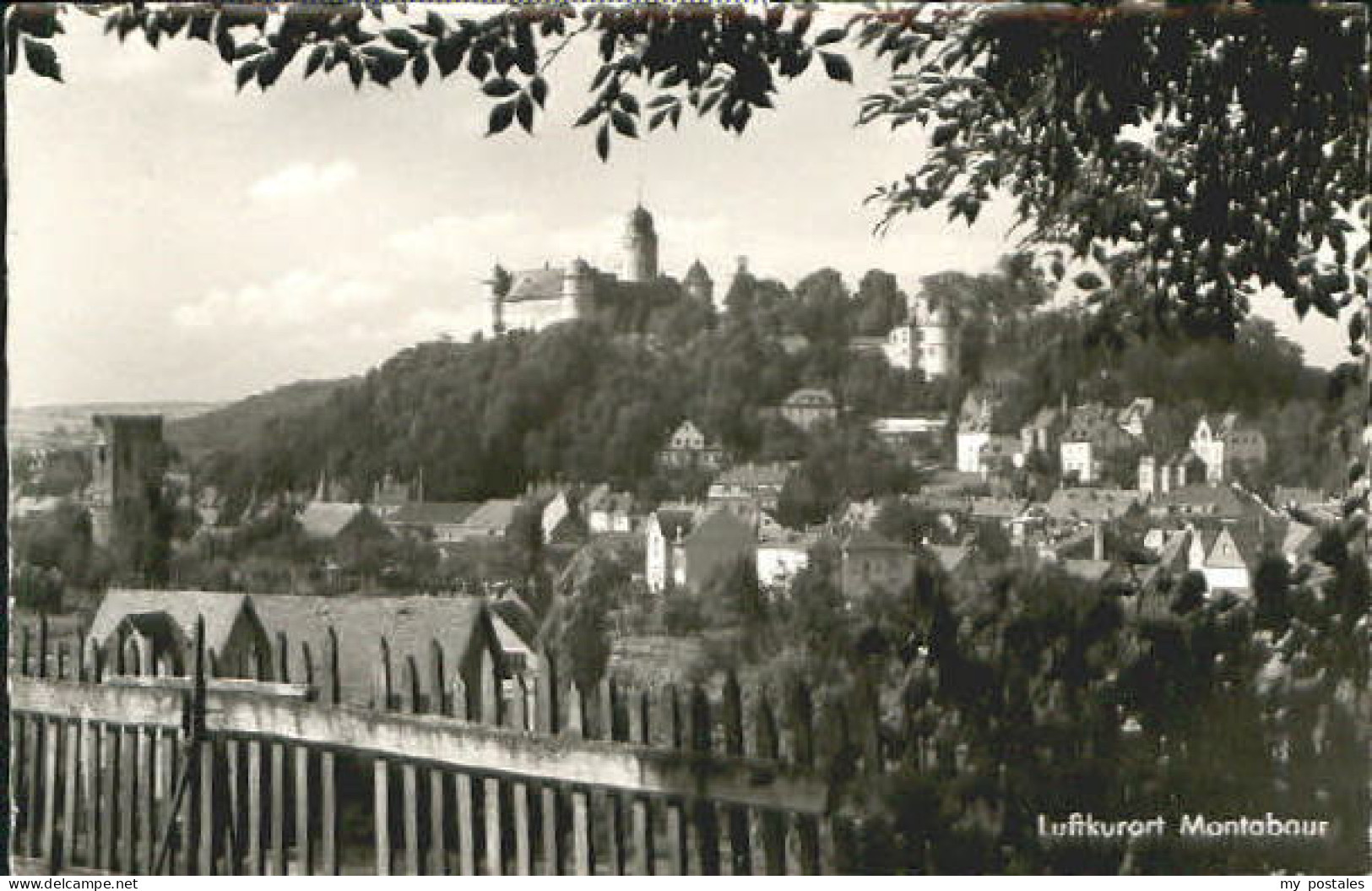 Montabaur Westerwald Montabaur turm Schloss x 1957