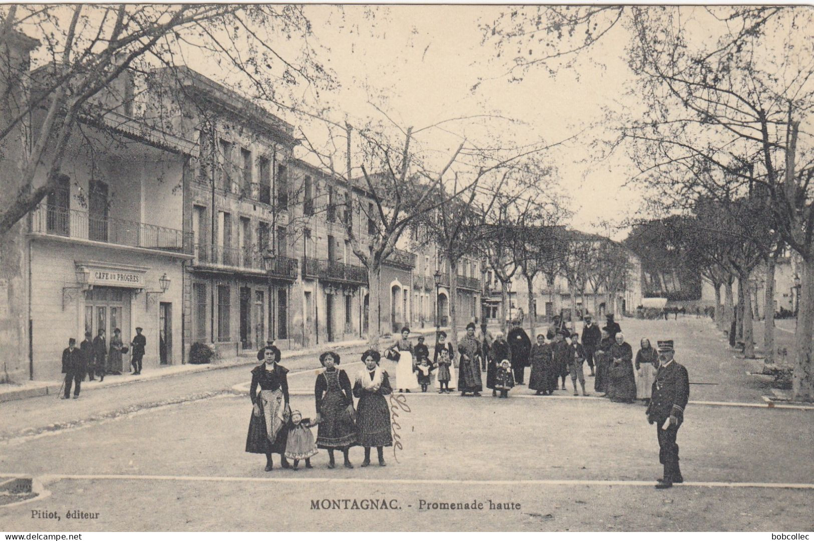 MONTAGNAC (Hérault): Promenade haute