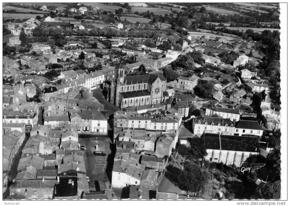 Montaigu CPSM...DE MONTAIGU...VUE AERIENNE...