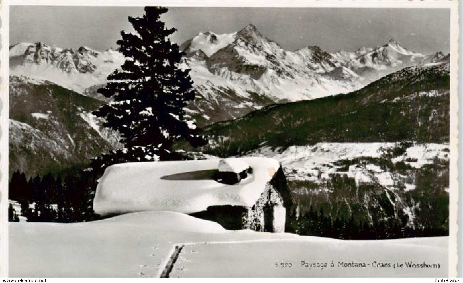 Montana Crans-Montana VS Paysage a Montana Crans Le Weisshorn