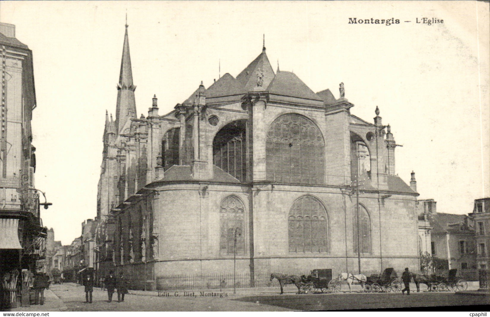 Montargis CPA L'eglise