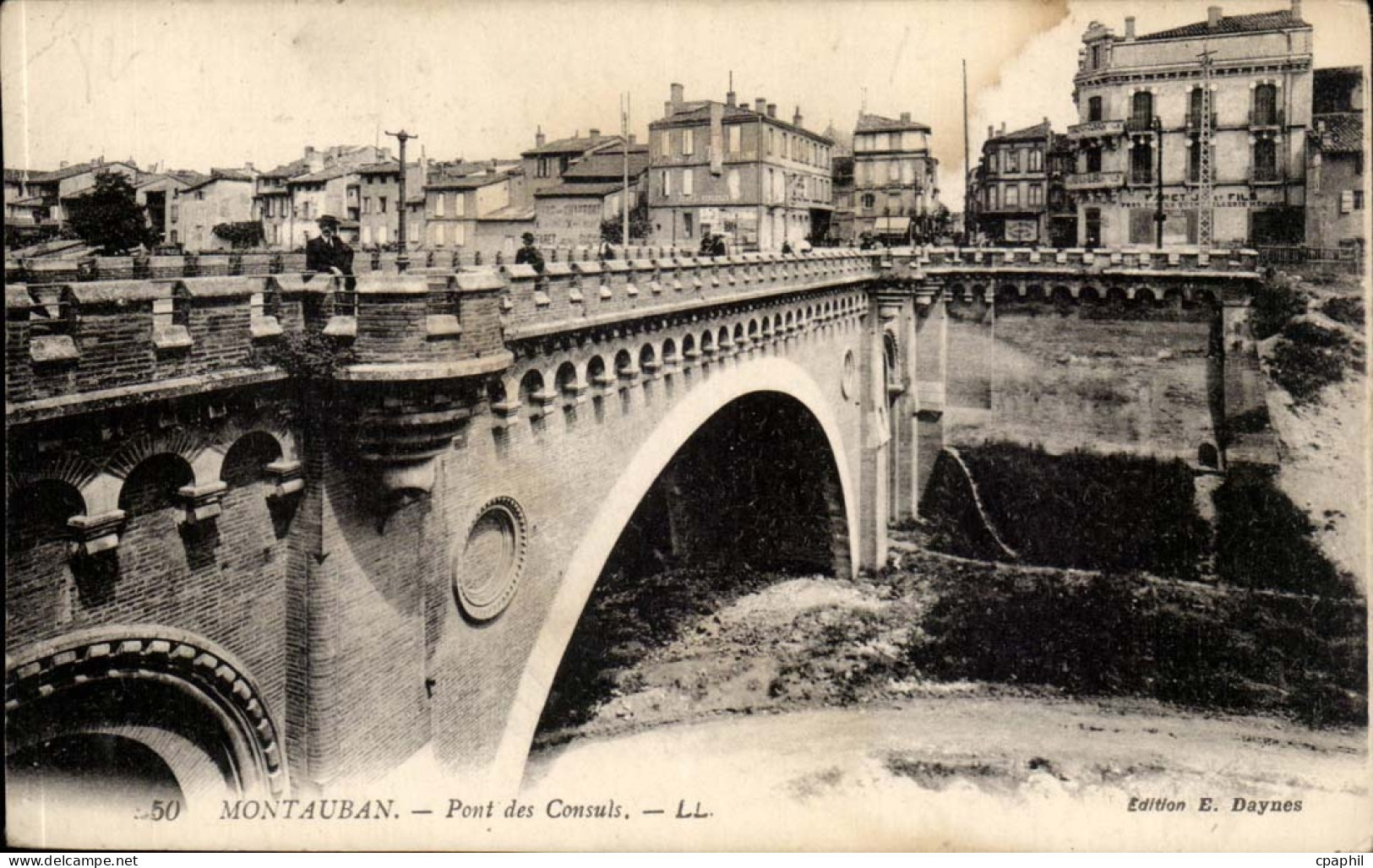 Montauban CPA Pont des consuls