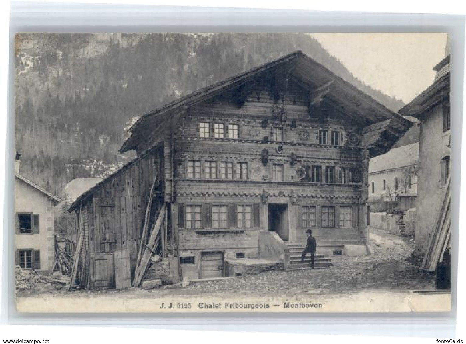 Montbovon Chalet Fribourgeois