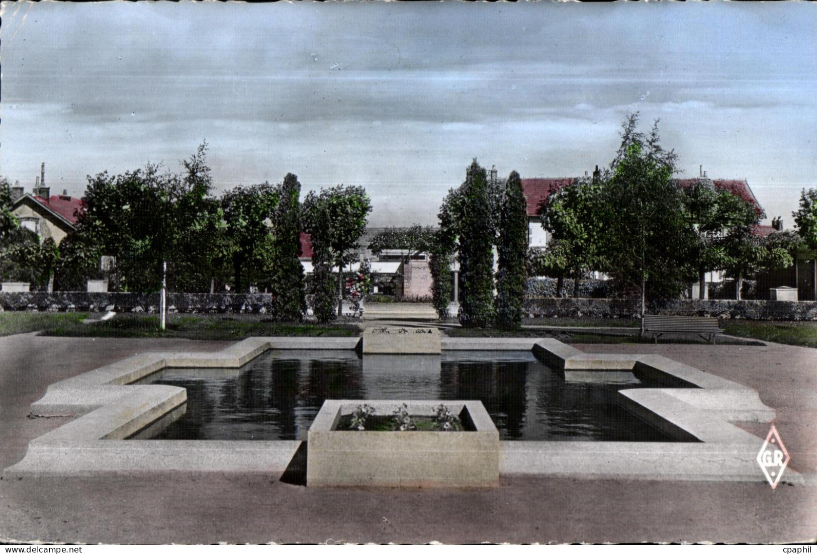 Montceau les Mines - Le Jardin du Petit Bois - CPA