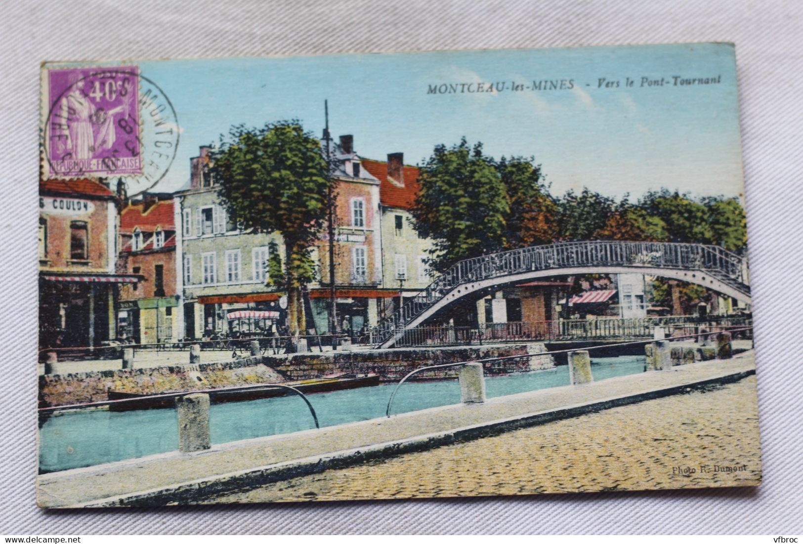 Montceau les Mines, vers le pont tournant, Saône et Loire 71