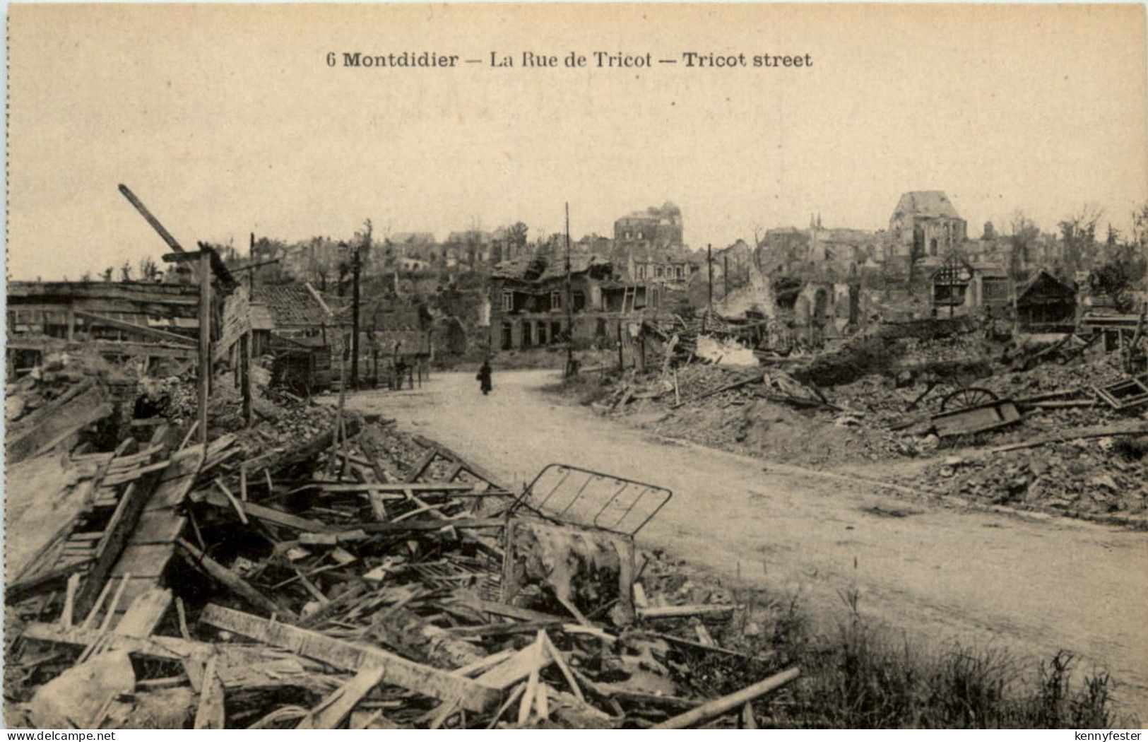 Montdidier - La Rue de Tricot