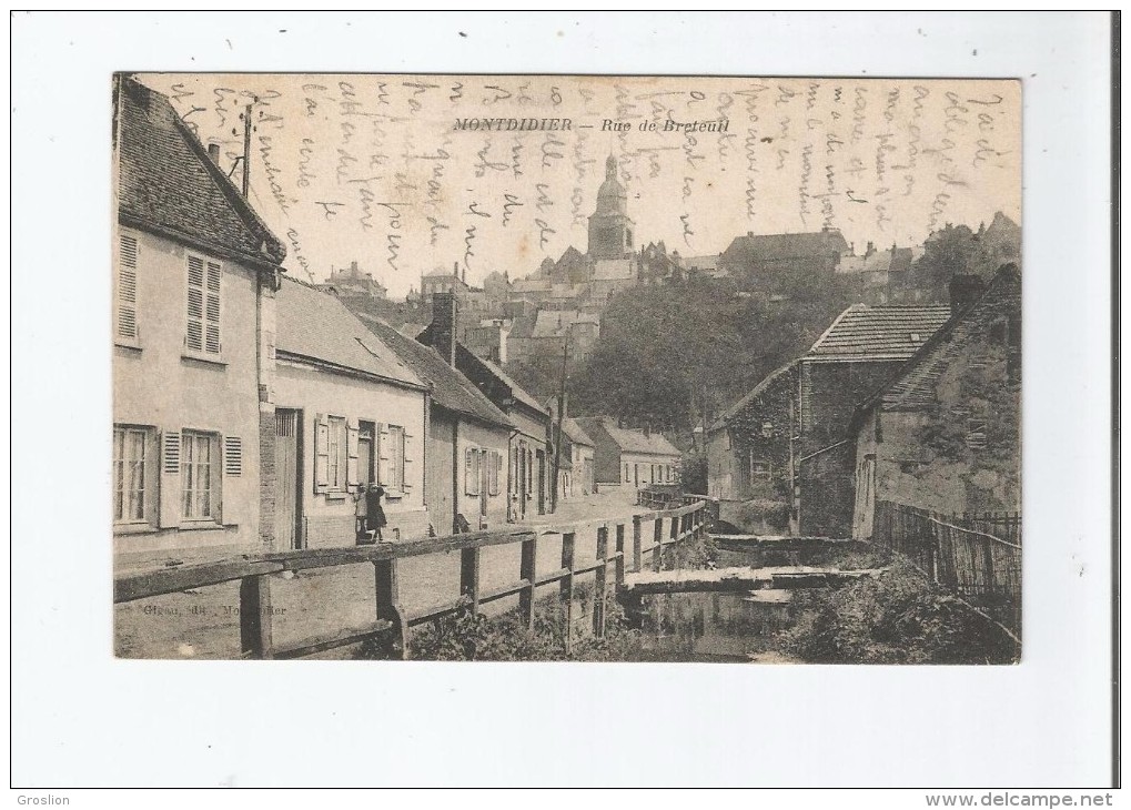 MONTDIDIER RUE DE BRETEUIL 1916