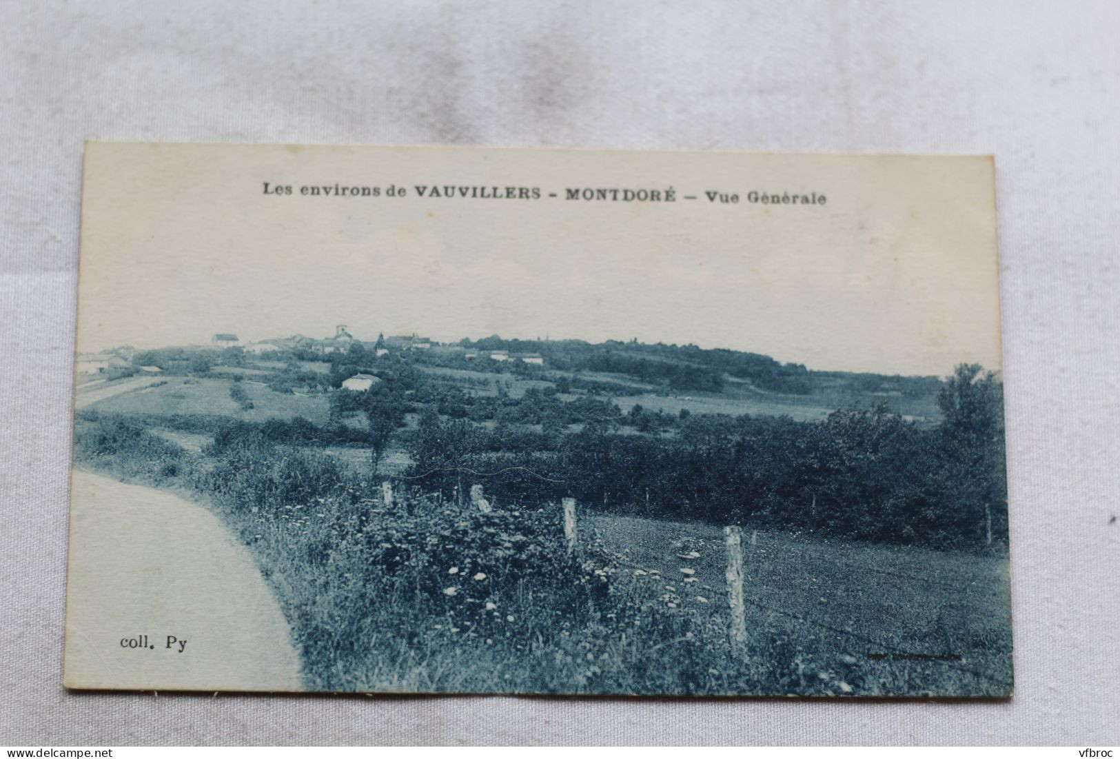 Montdoré, vue générale, environs de Vauvillers, Haute Saône 70