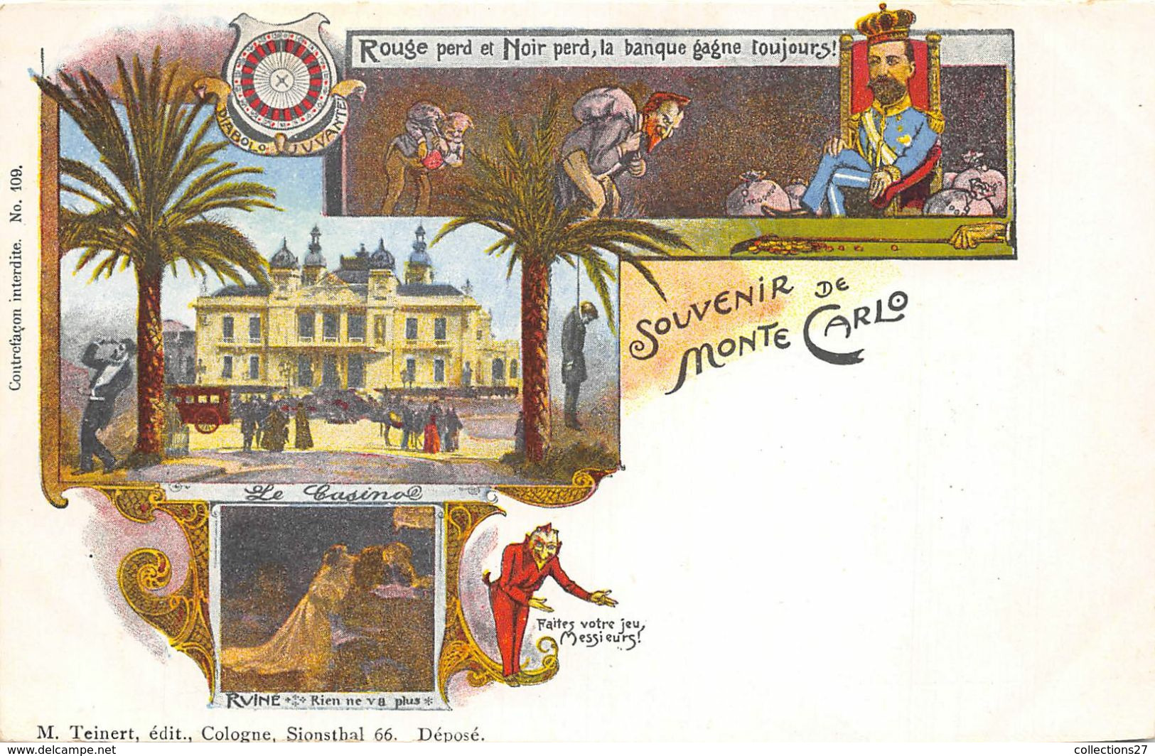 MONTE-CARLO- SOUVENIR DE MONTE-CARLO