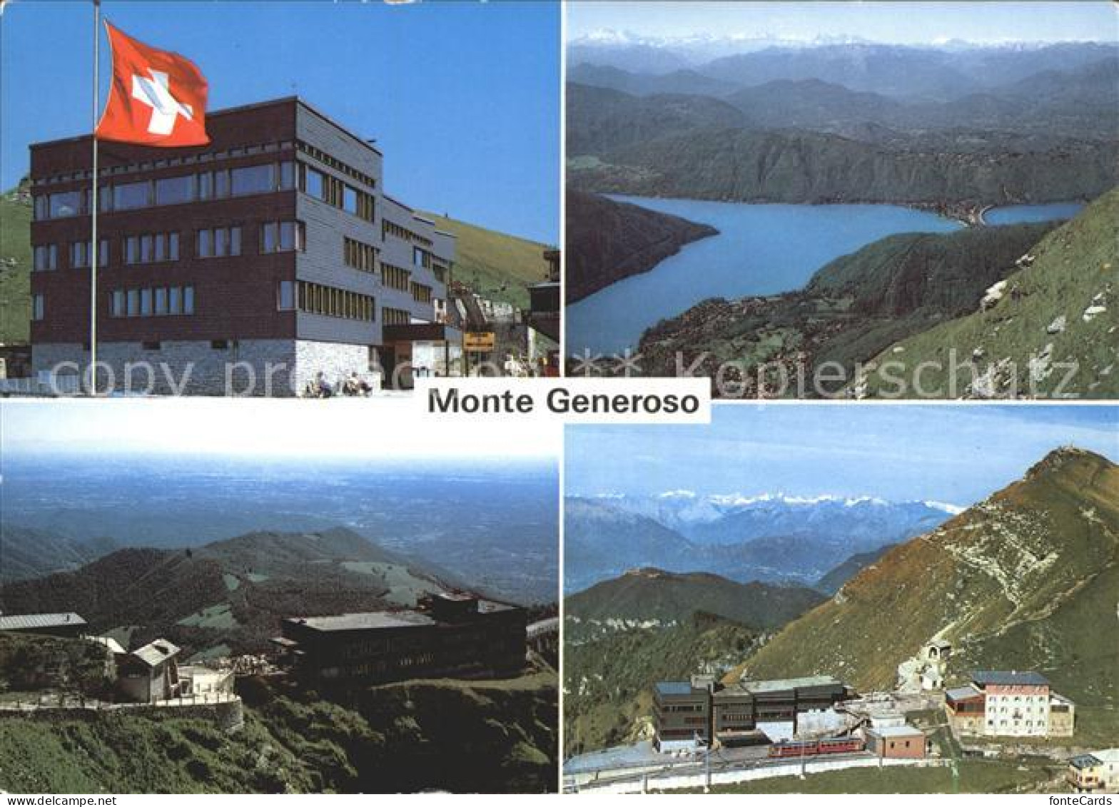 Monte Generoso Capolago Ferrovia Bahn Ristorante Monte Generoso