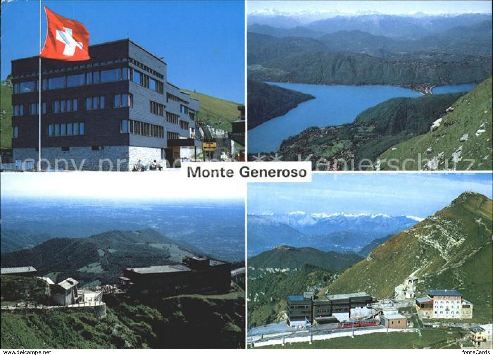 Monte Generoso mit Capolago Ferrovia Restaurant