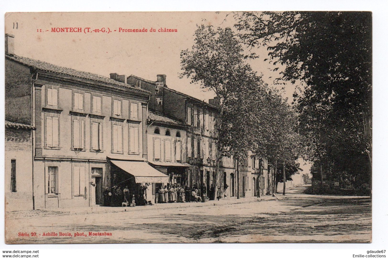 MONTECH (82) - PROMENADE DU CHATEAU