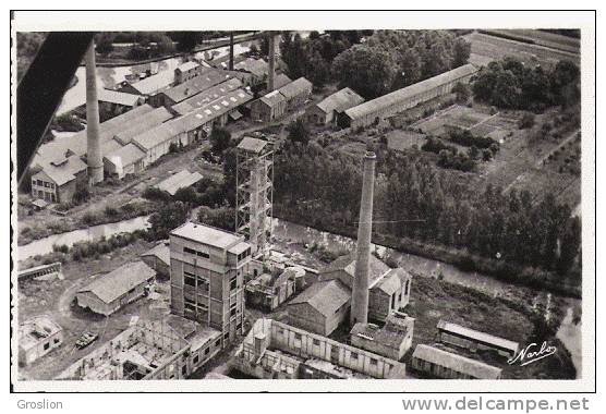 MONTECH (TARN ET GARONNE) 13 LA PAPETERIE VUE AERIENNE CP PHOTO