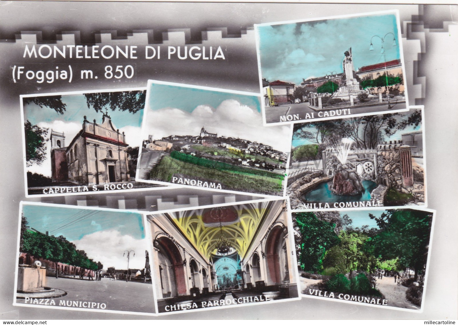 MONTELEONE DI PUGLIA - Foggia, Bari, Cartolina