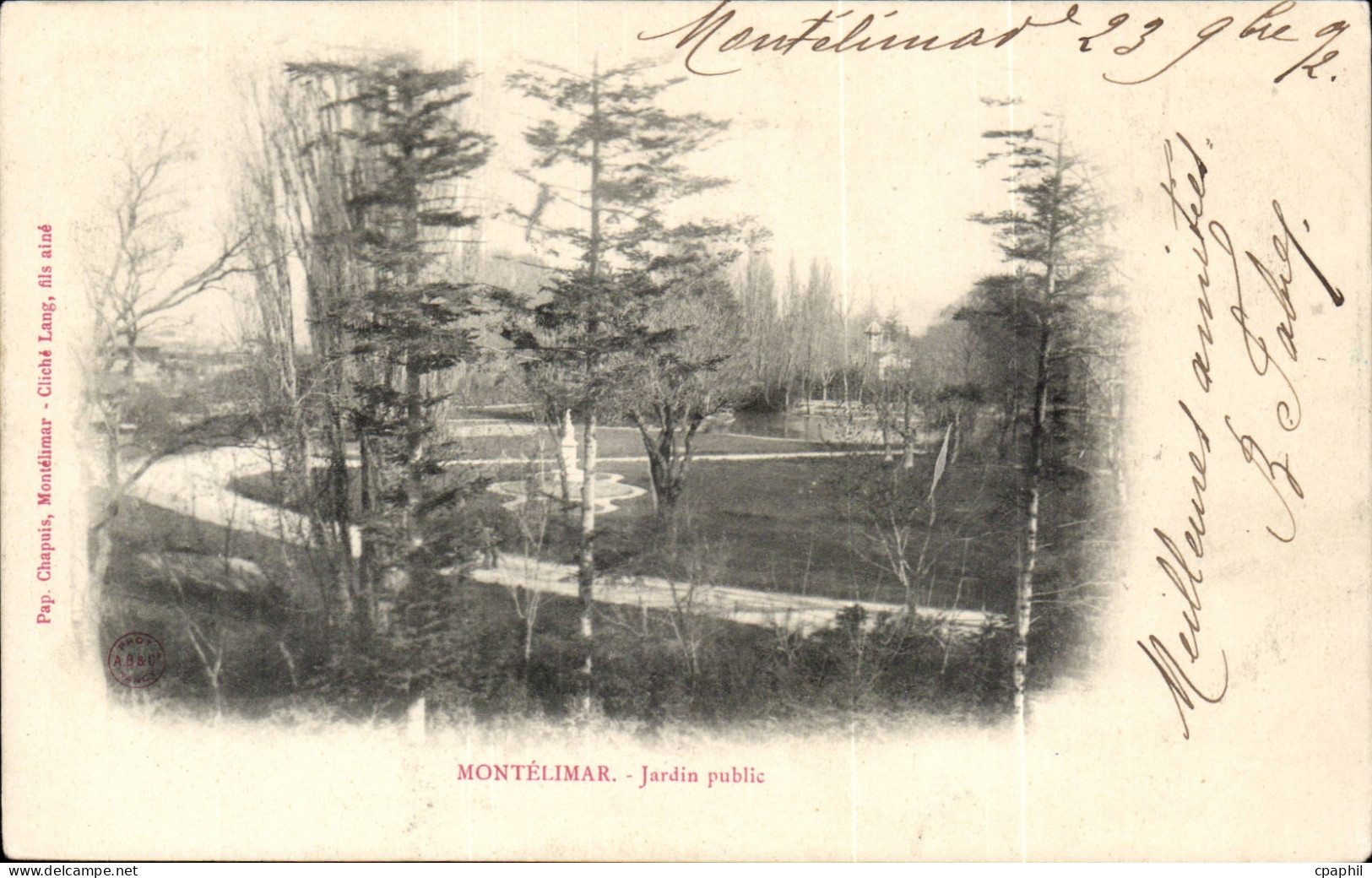 Montelimar CPA Jardin public