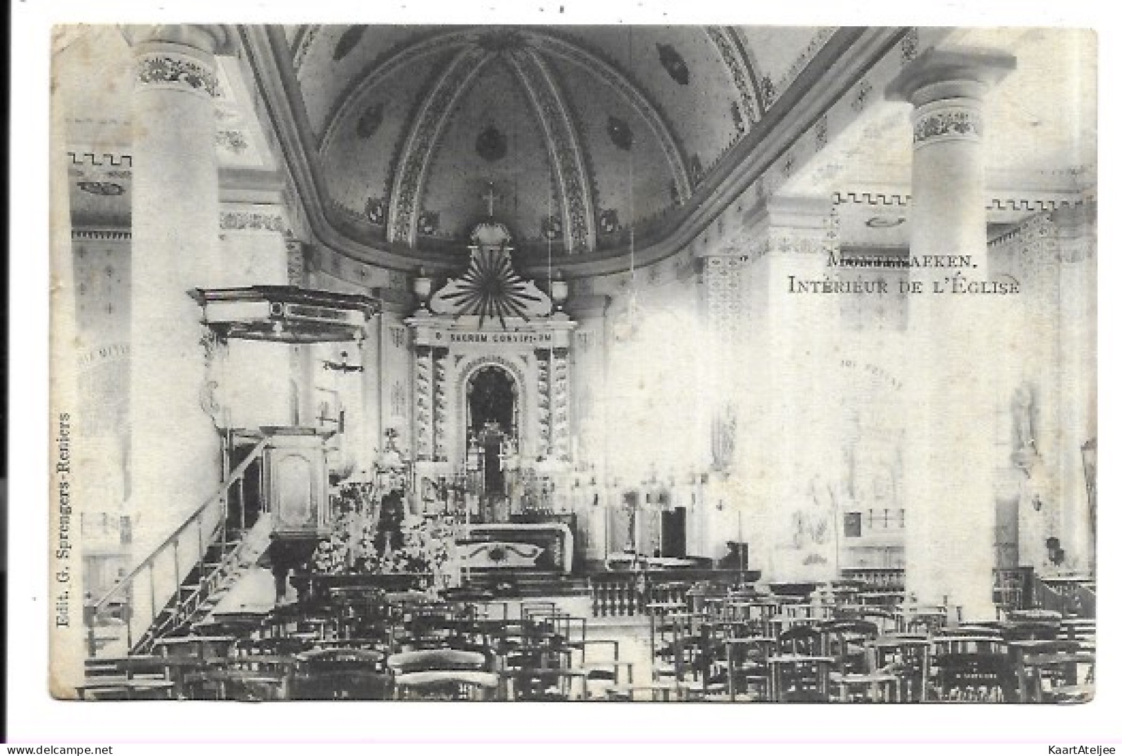 Montenaken - Intérieur de l'eglise.