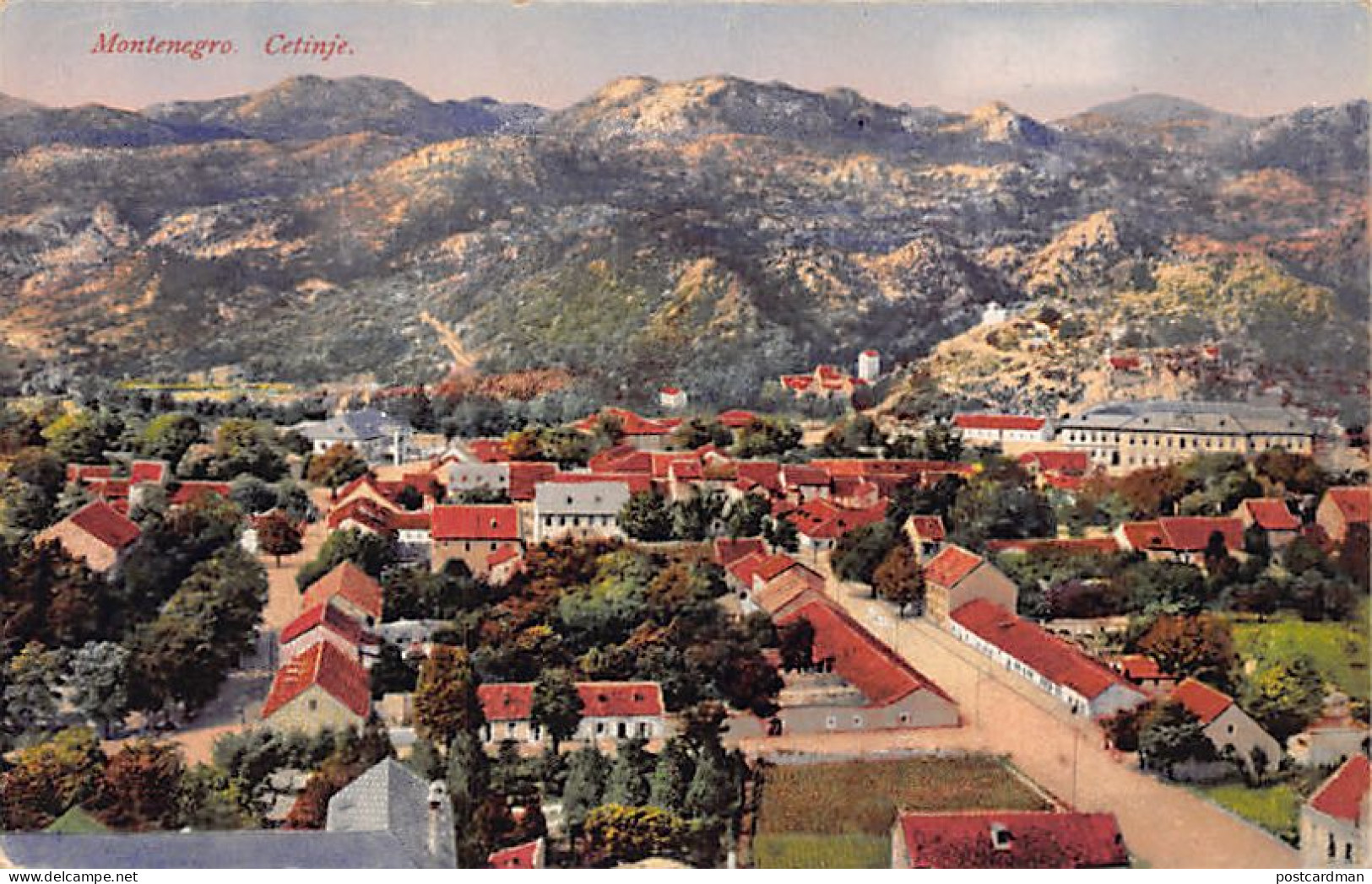 Montenegro - CETINJE - Panorama