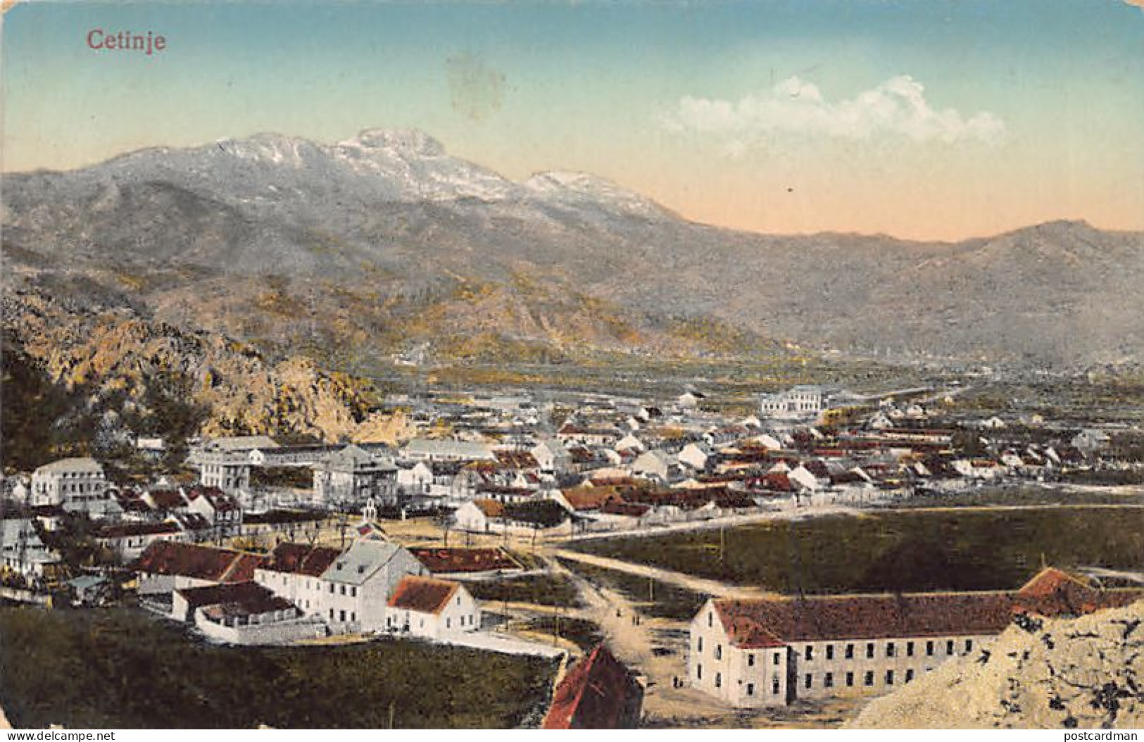 Montenegro - CETINJE - Panorama