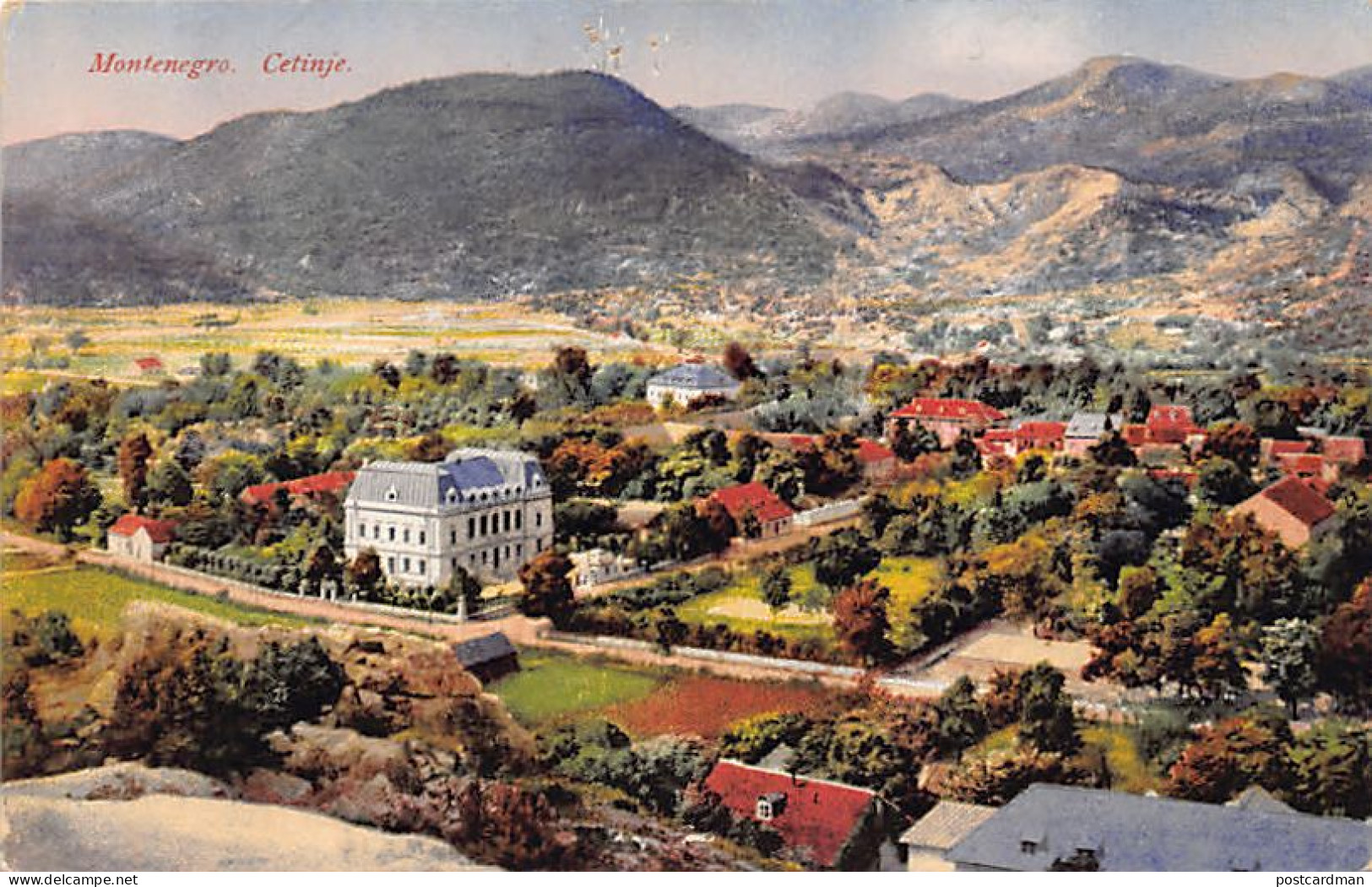 Montenegro - CETINJE - Panorama