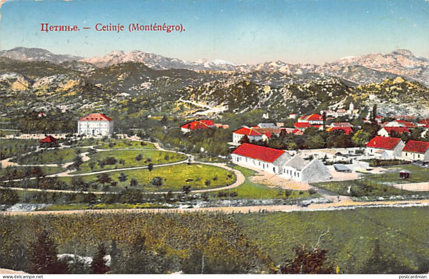 Montenegro - CETINJE - Panorama