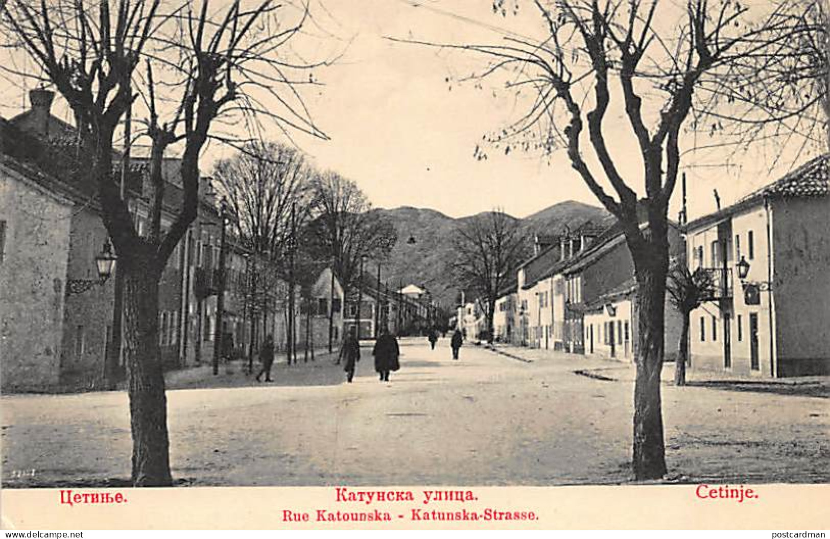 MONTENEGRO - Katunska street