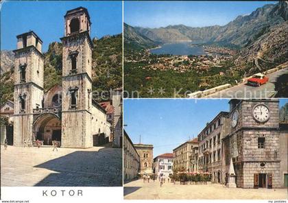 Kotor Montenegro Kirchenpartie