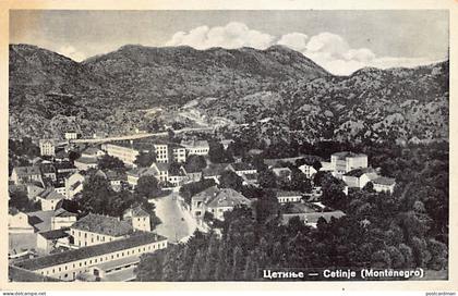 Montenegro - CETINJE - General view - Publ. Yugoslavia Bookstore 10