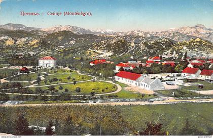 Montenegro - CETINJE - Panorama