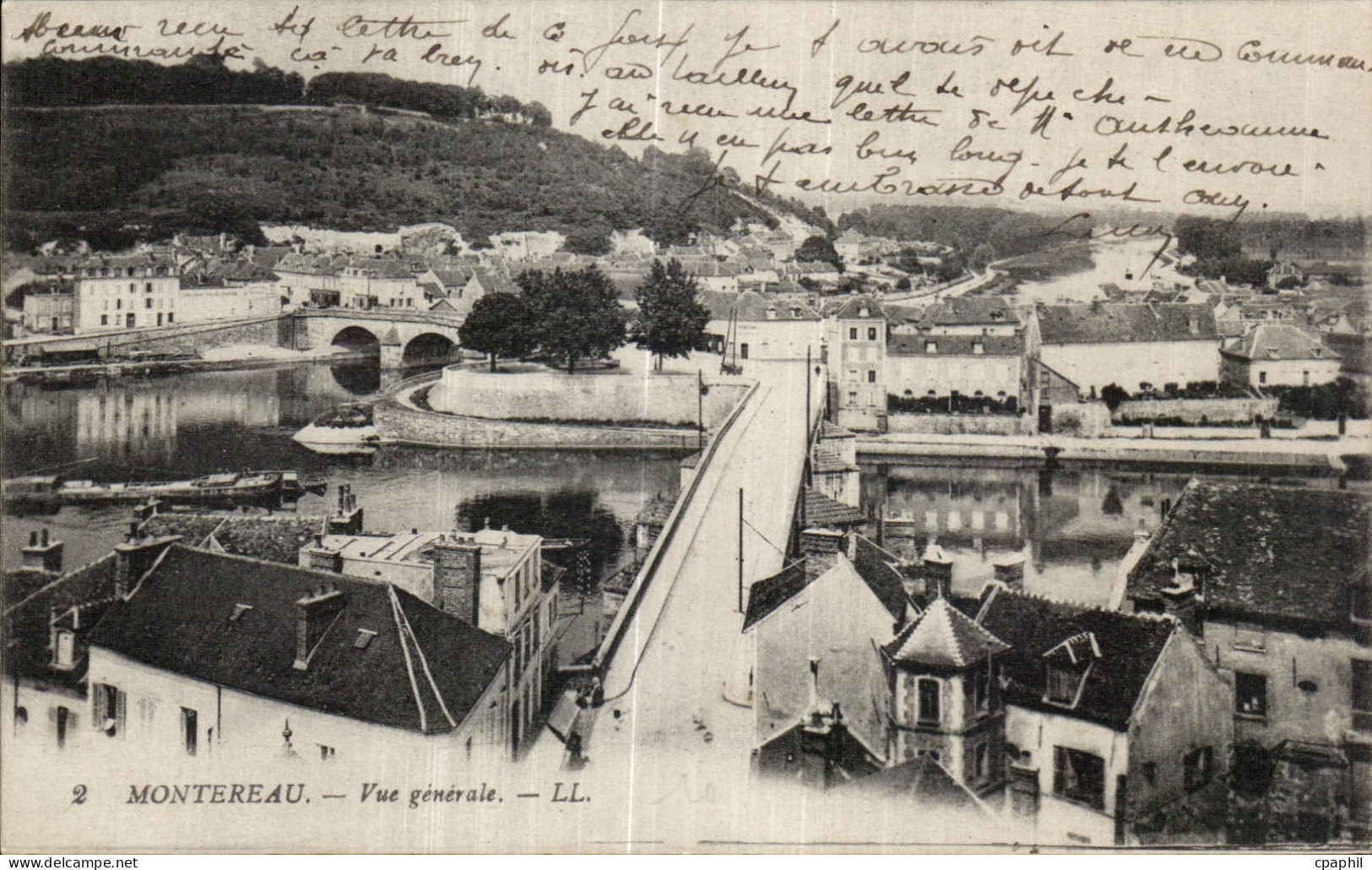 Montereau - Vue Generale - CPA