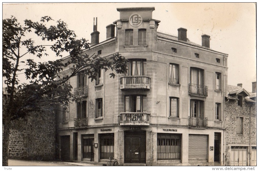 MONTFAUCON-EN-VELAY CARTE PHOTO LA POSTE