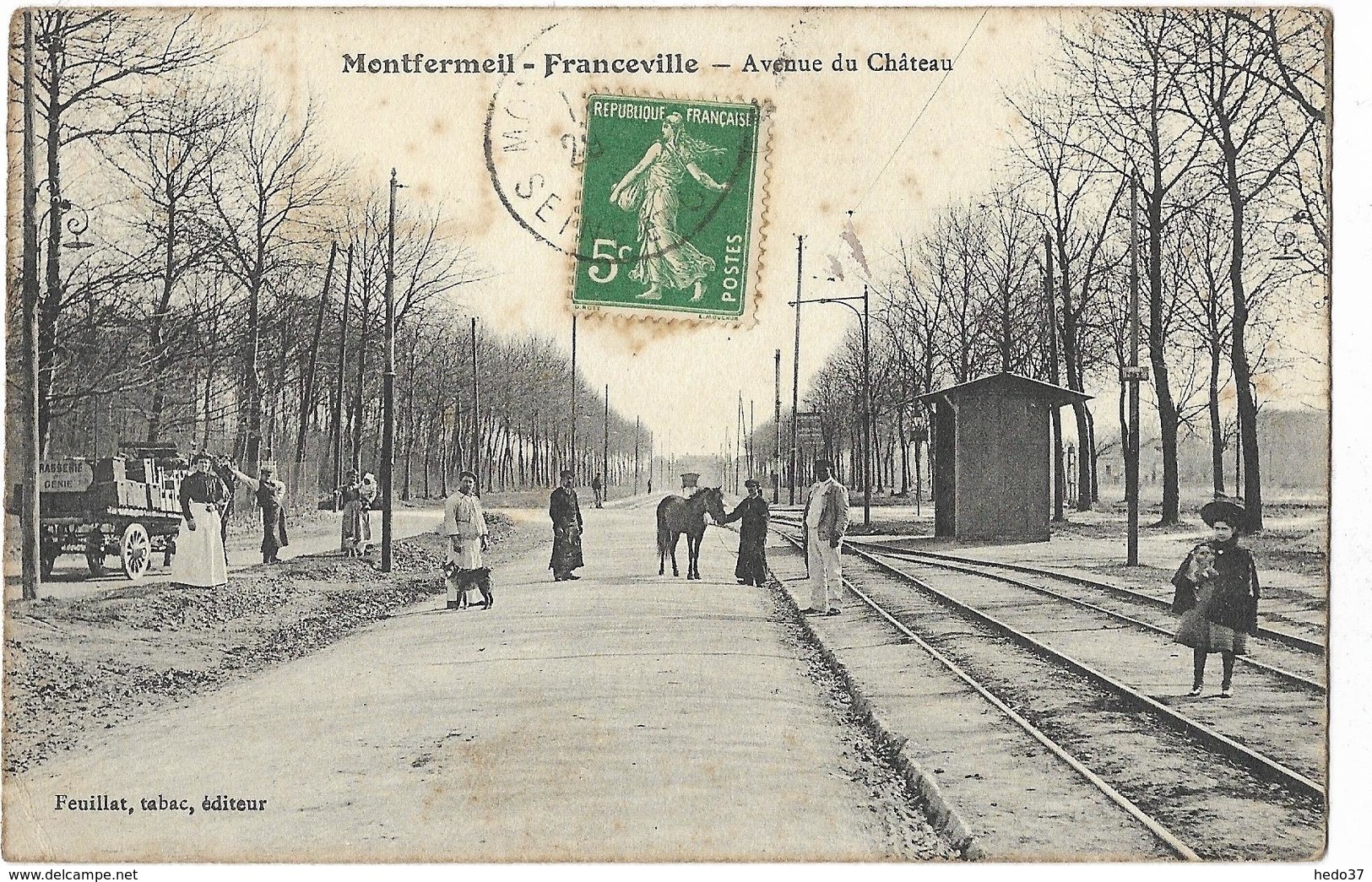 Montfermeil - Franceville - Avenue du Château