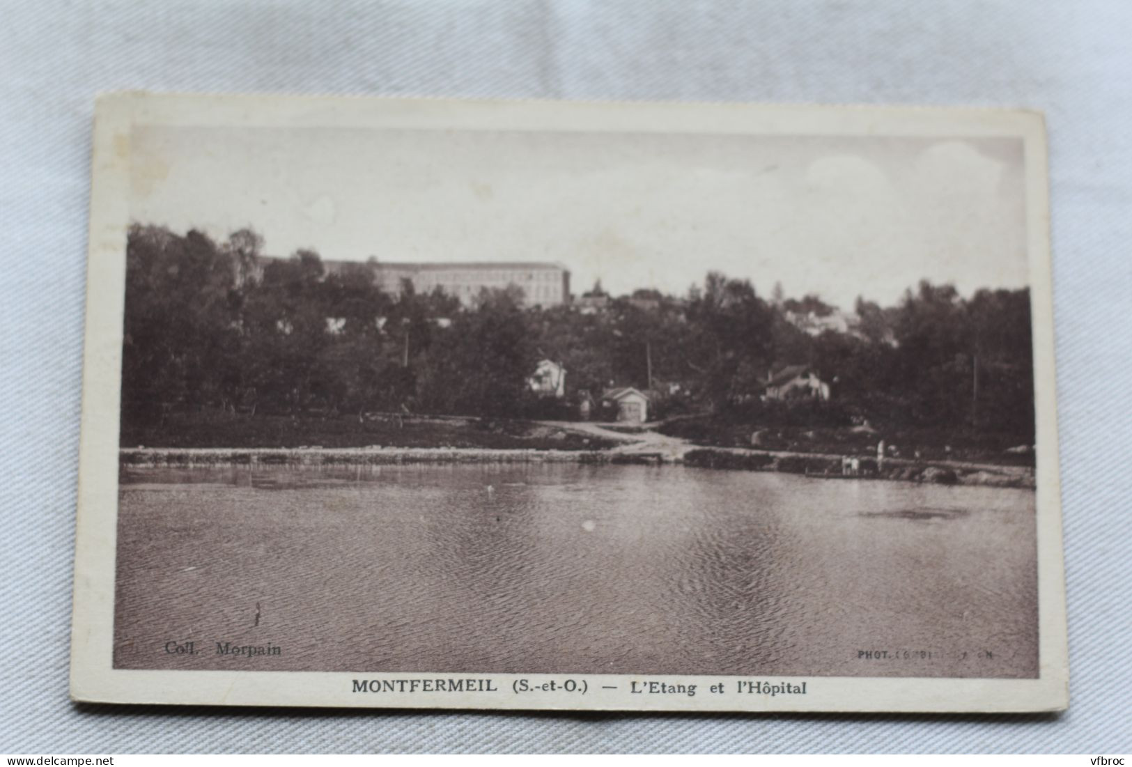 Montfermeil, l'étang et l'hôpital, Seine saint Denis 93