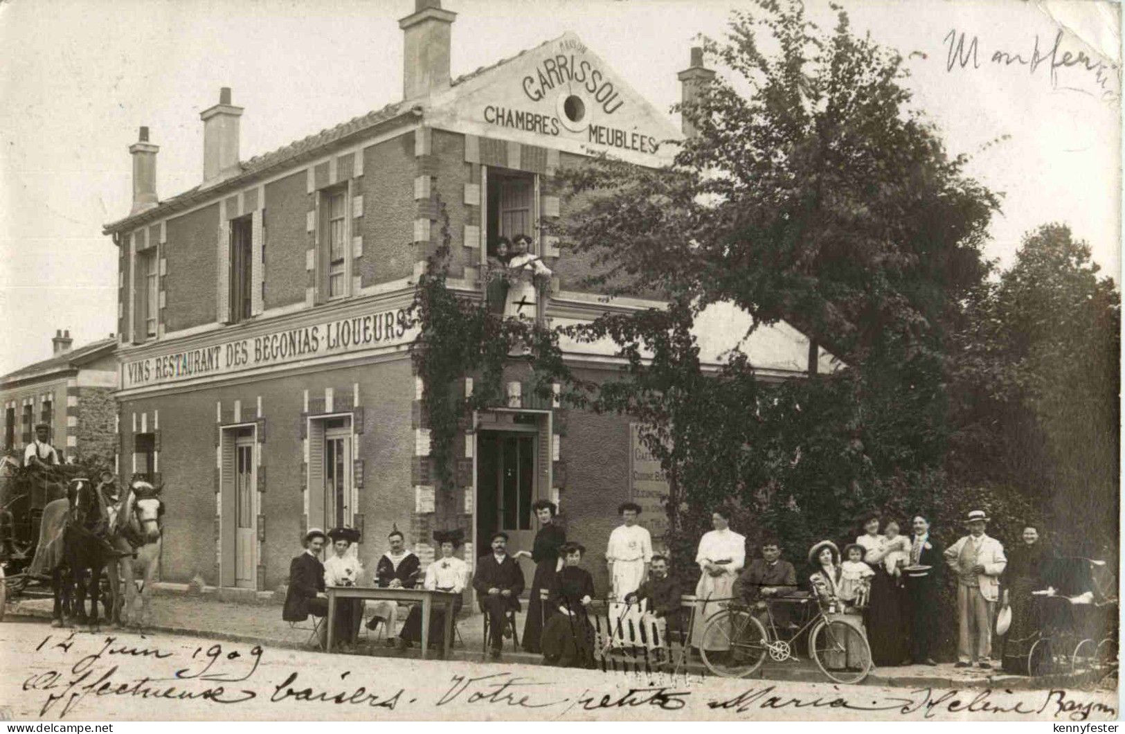 Montfermeil - Restaurant des Begonias