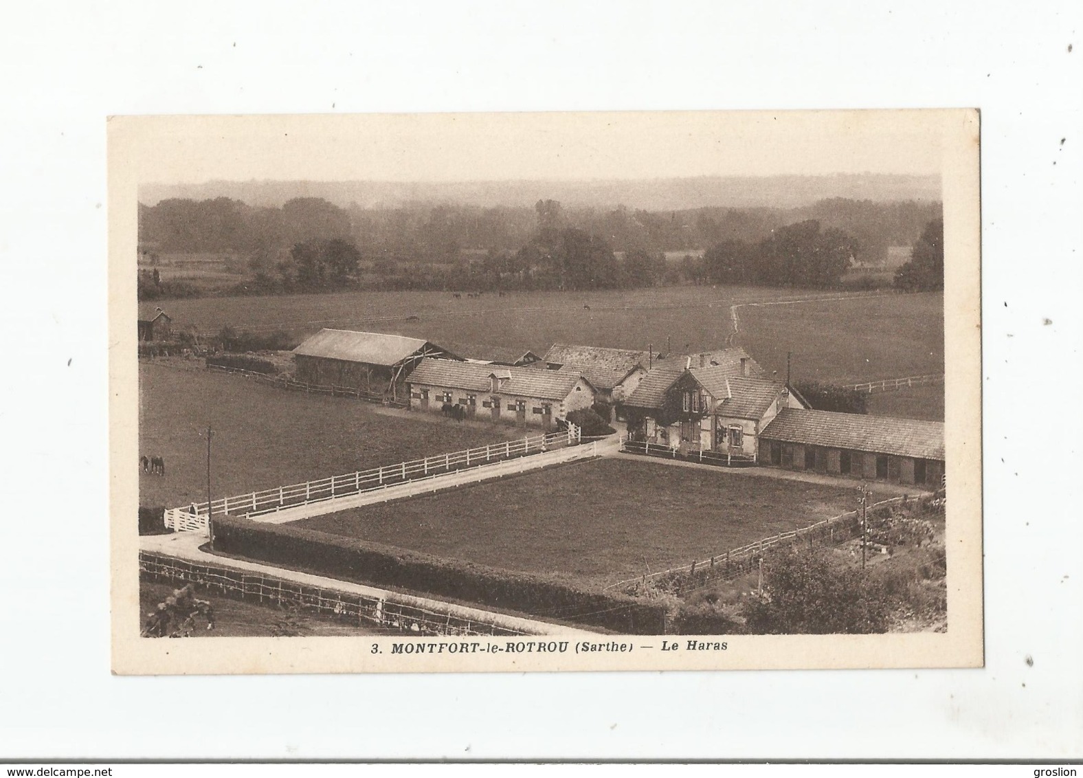 MONTFORT LE ROTROU (SARTHE) 3 LE HARAS