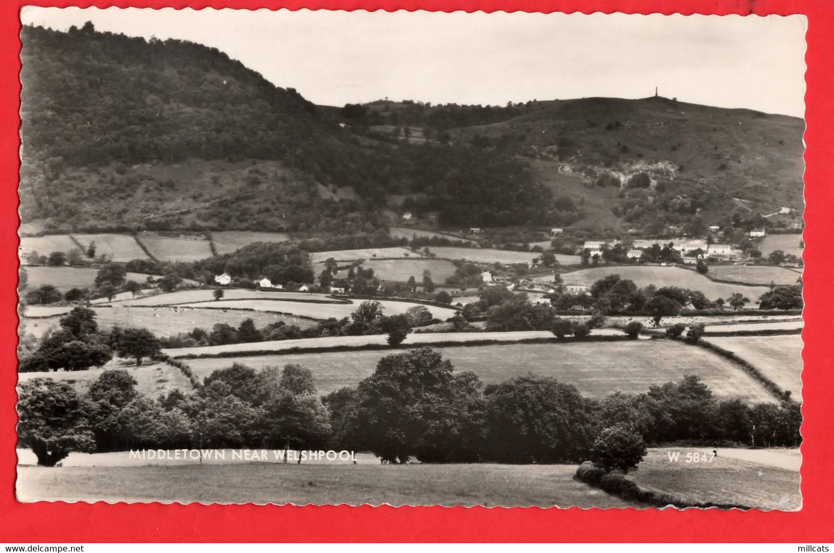 MONTGOMERYSHIRE   MIDDLETOWN  WELSHPOOL   RP  pu 1967