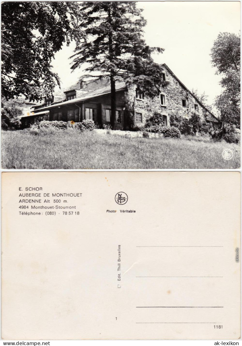 Monthouet-Stoumont Auberge de Monthouet 1965