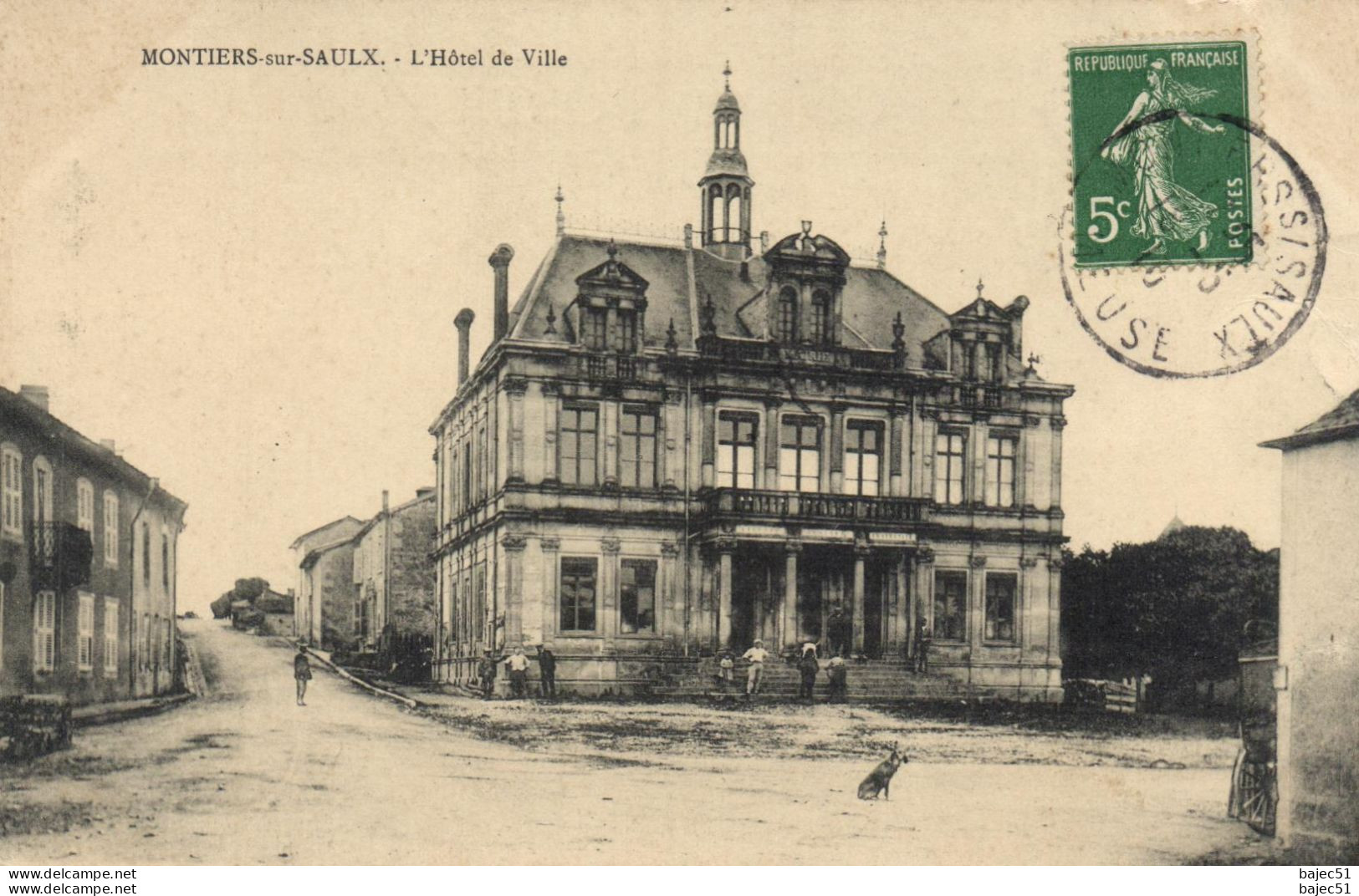 Montiers sur Saulx - l'hôtel de ville