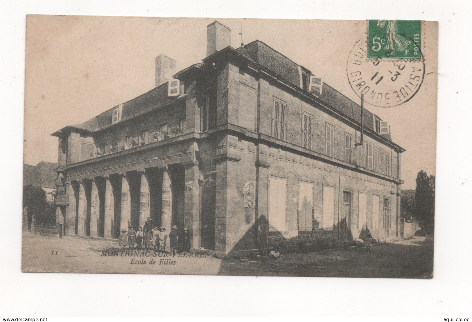MONTIGNAC-SUR-VÉZÈRE   24  DORDOGNE PERIGORD    ECOLE  DE FILLES