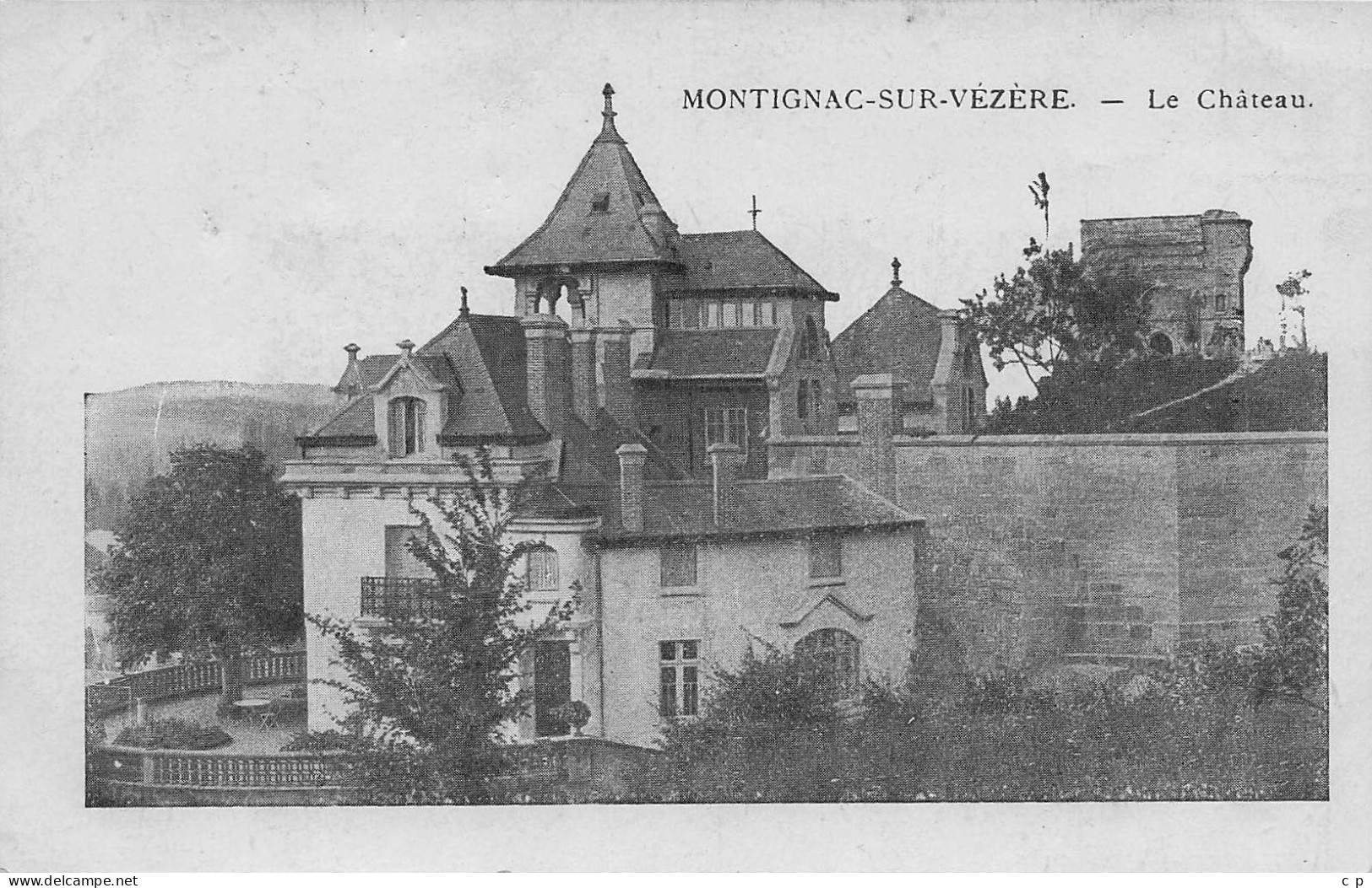 Montignac sur Vezere - Chateau - CPA°J