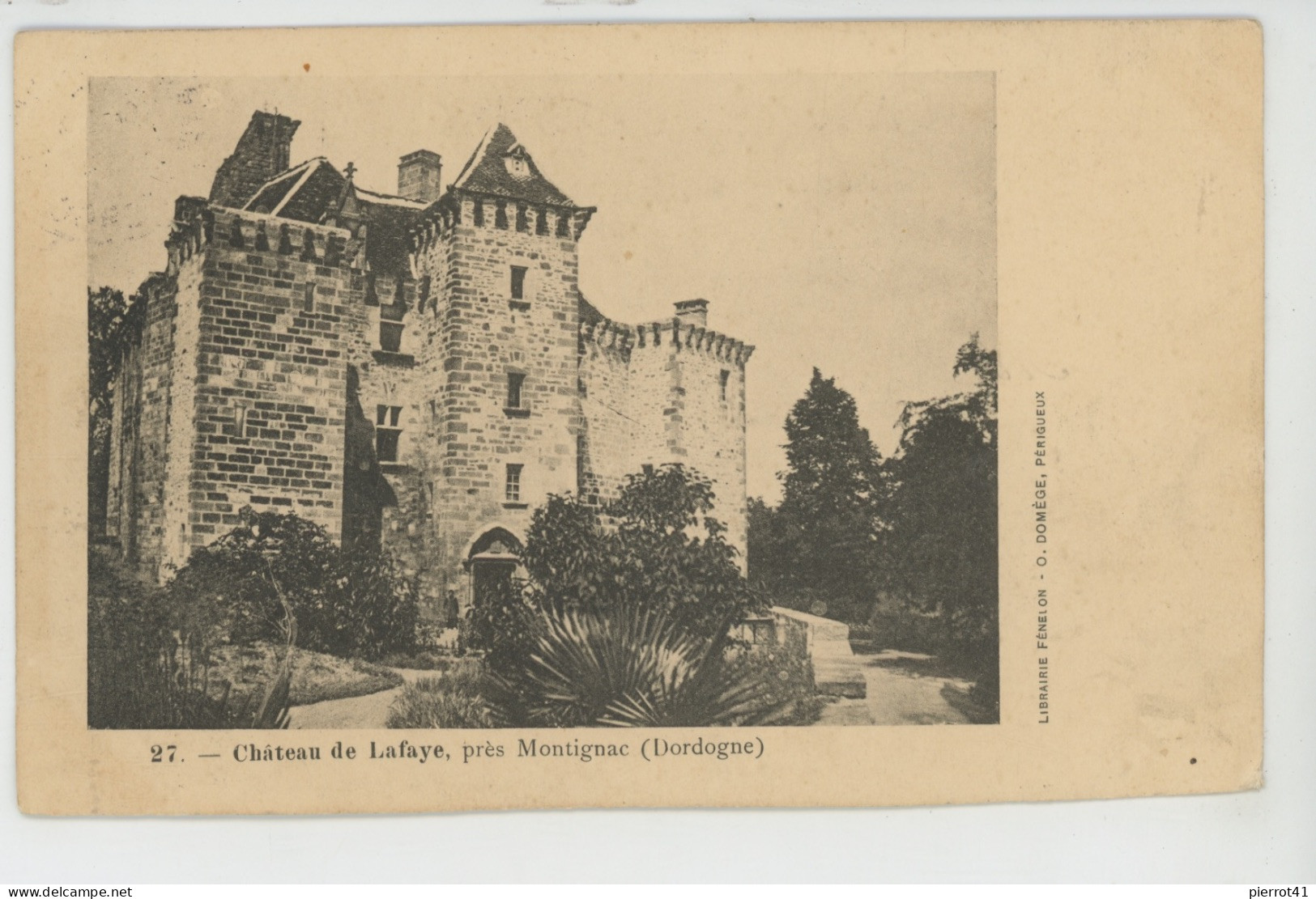 MONTIGNAC SUR VEZERE (environs) - Château de LAFAYE