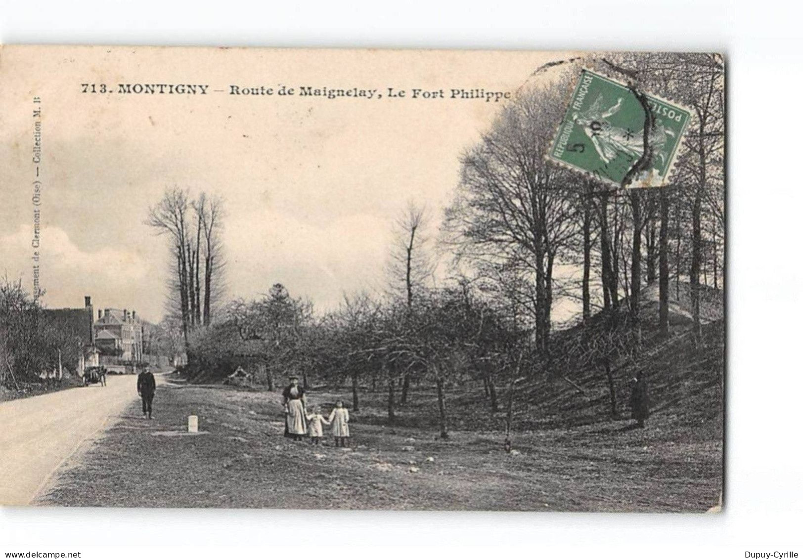 MONTIGNY - 713 - Route de Maignelay - Le Fort Philippe - très bon état