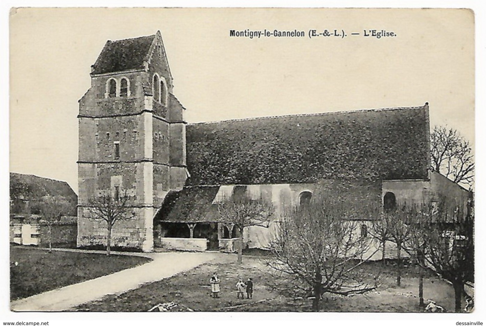 MONTIGNY LE GANNELON - L'église