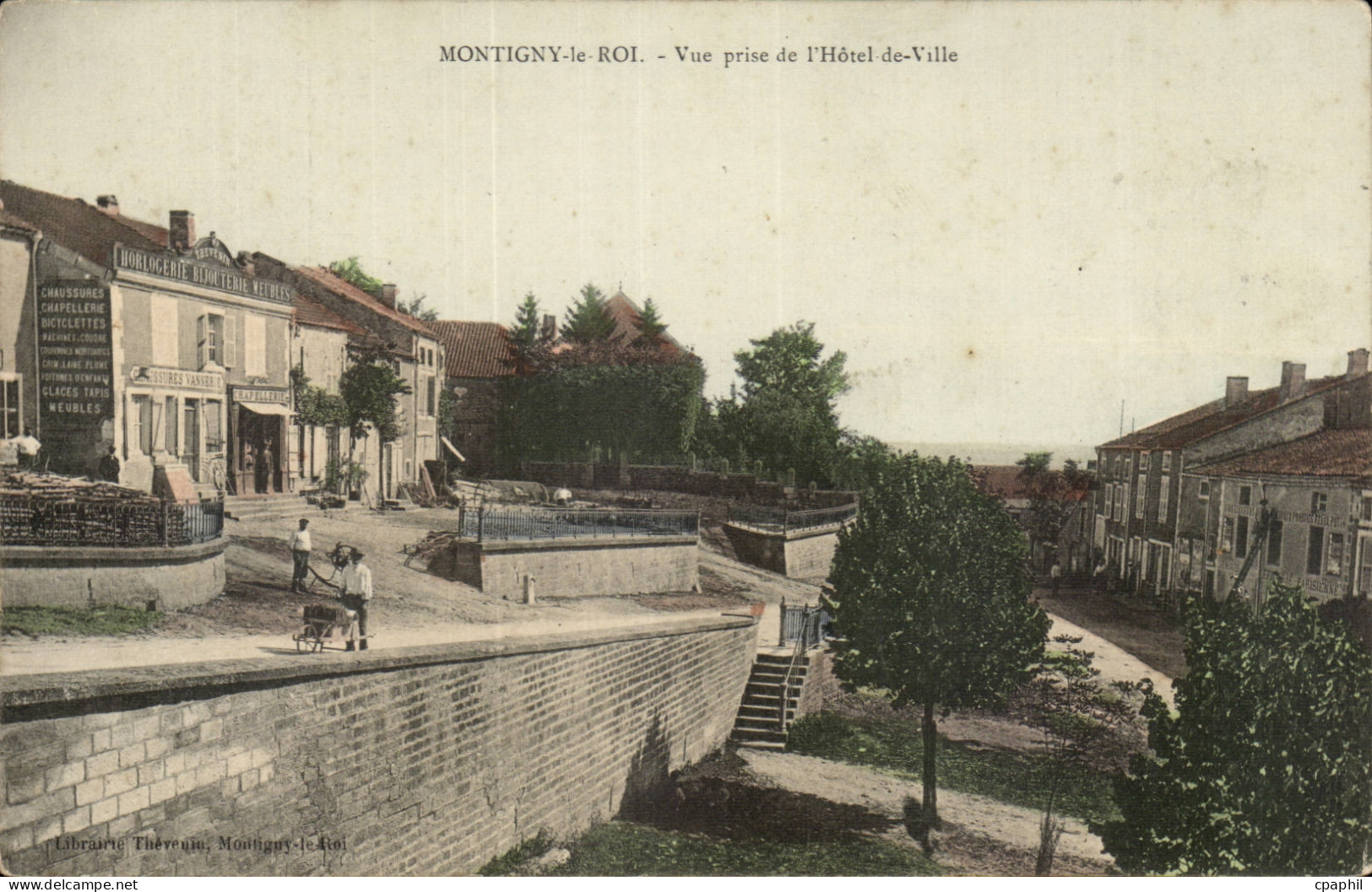 Montigny le Roi CPA Vue prise de l'Hotel de ville