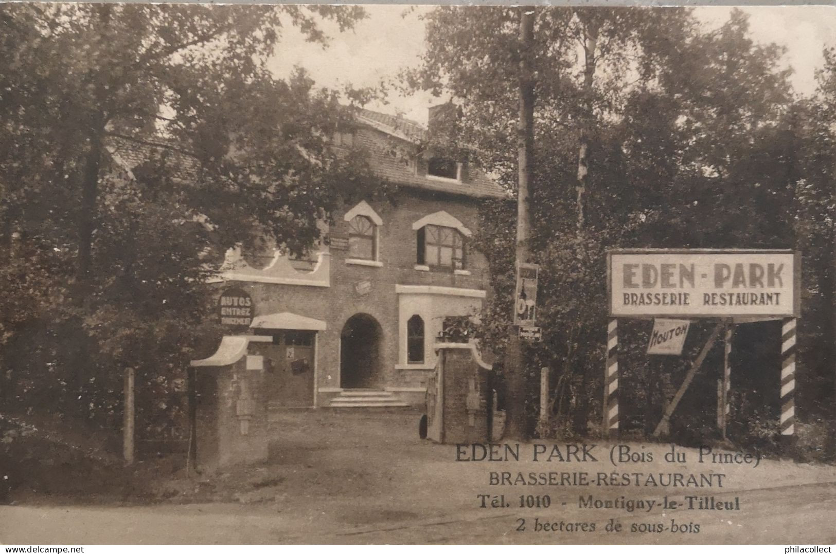 Montigny Le Tilleul // Brasserie - Restaurant Eden Park  19??