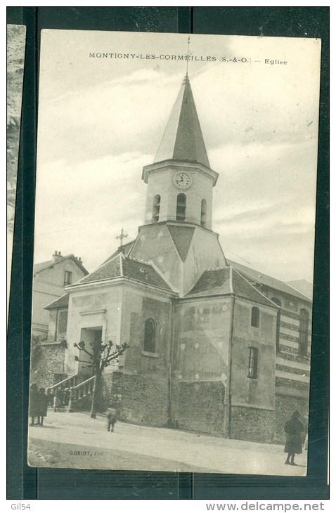 MONTIGNY LES CORMEILLES EGLISE  - rap143