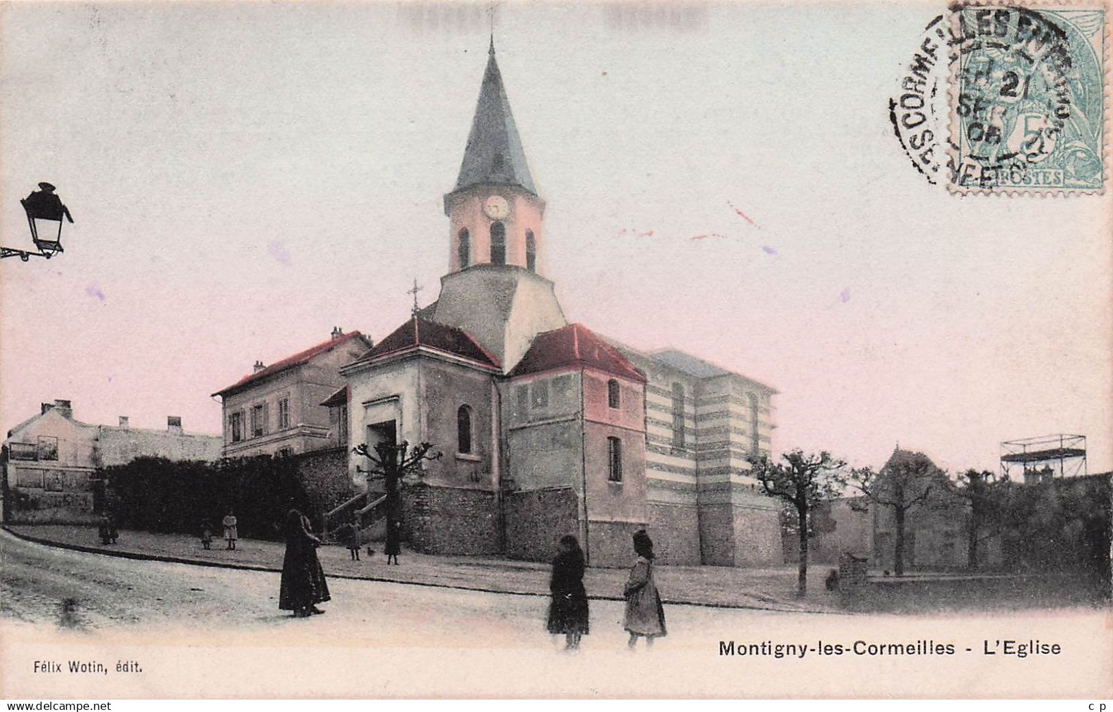 Montigny les Cormeilles - L'Eglise - CPA°J