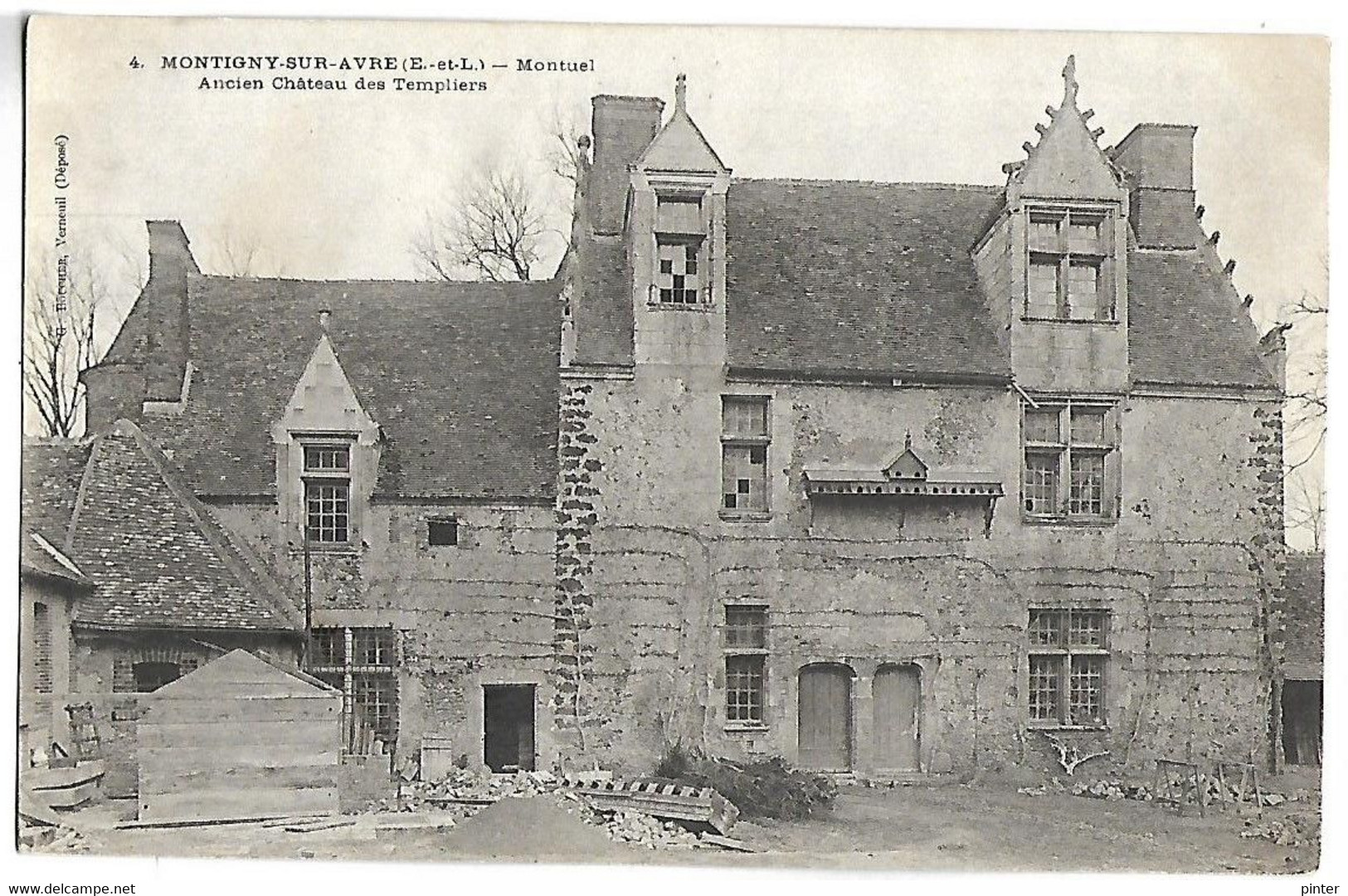 MONTIGNY SUR AVRE - Ancien Chateau des Templiers